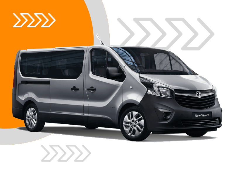 Opel Vivaro (16-19) - või sarnane soodne väikebussi rent